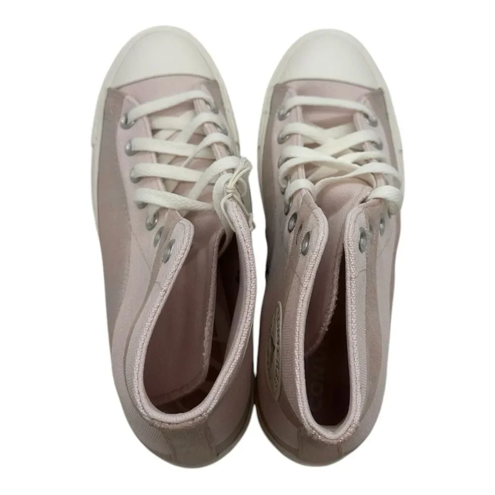 Converse Chuck Taylor All Star Suede Shimmer Shoes Womens Size 8 Blush Hush Pink